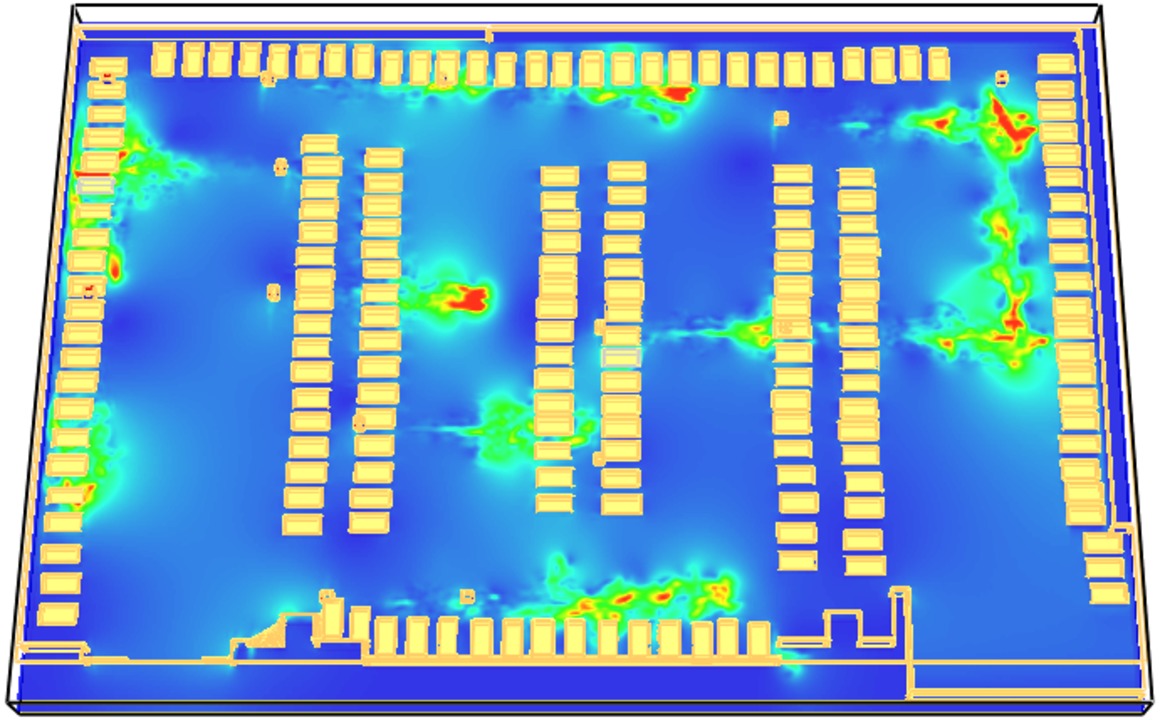 car parking ventilation analysis India, Smoke analysis for parking